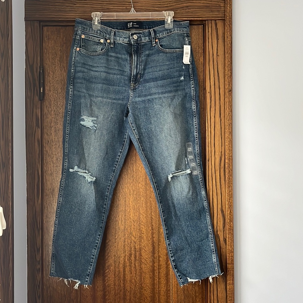 Gap high-rise cigarette jeans | size 12